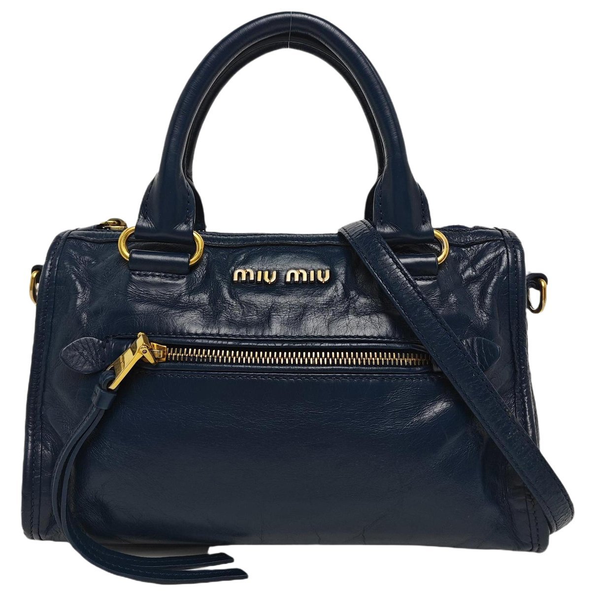 Leather handbag