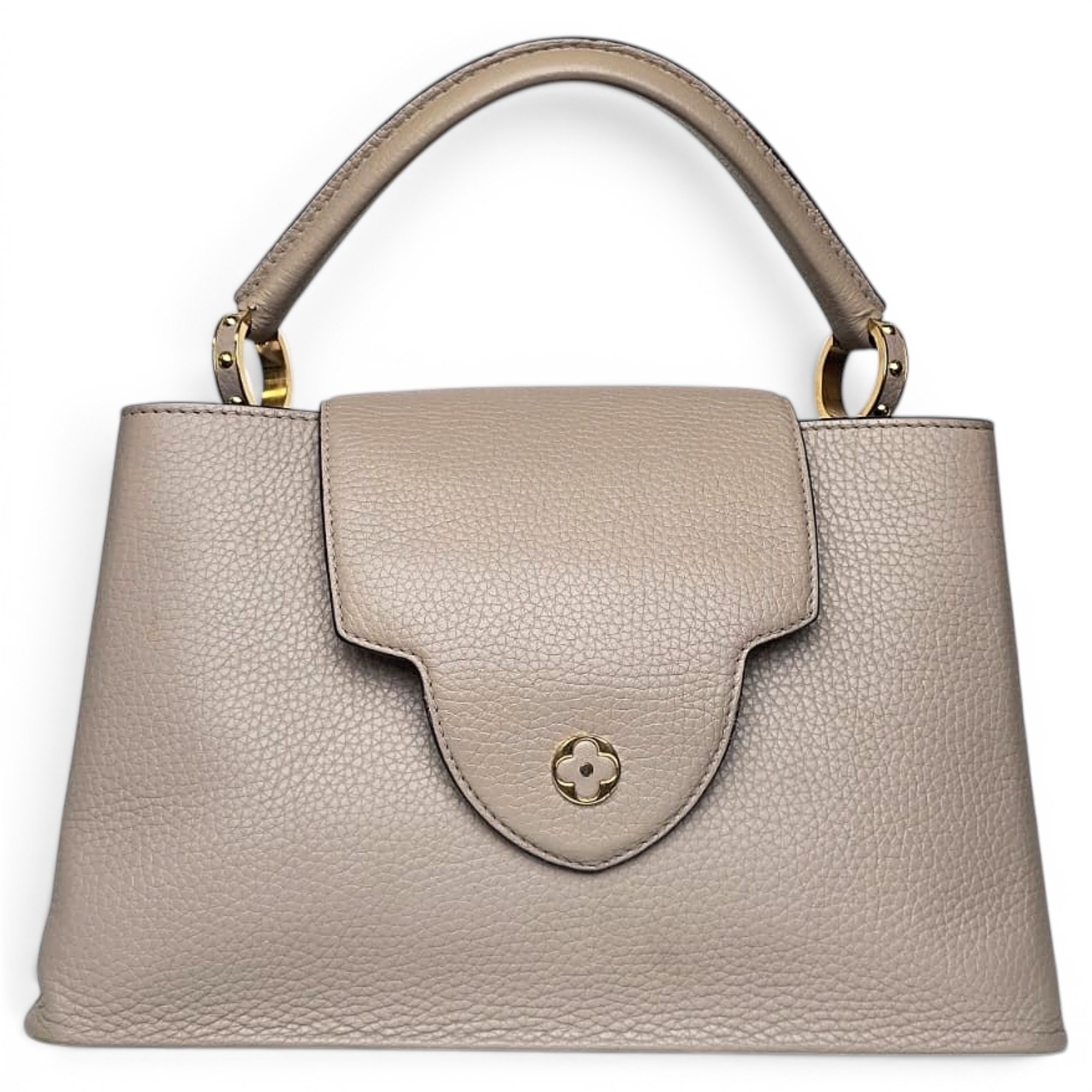 Capucines leather handbag
