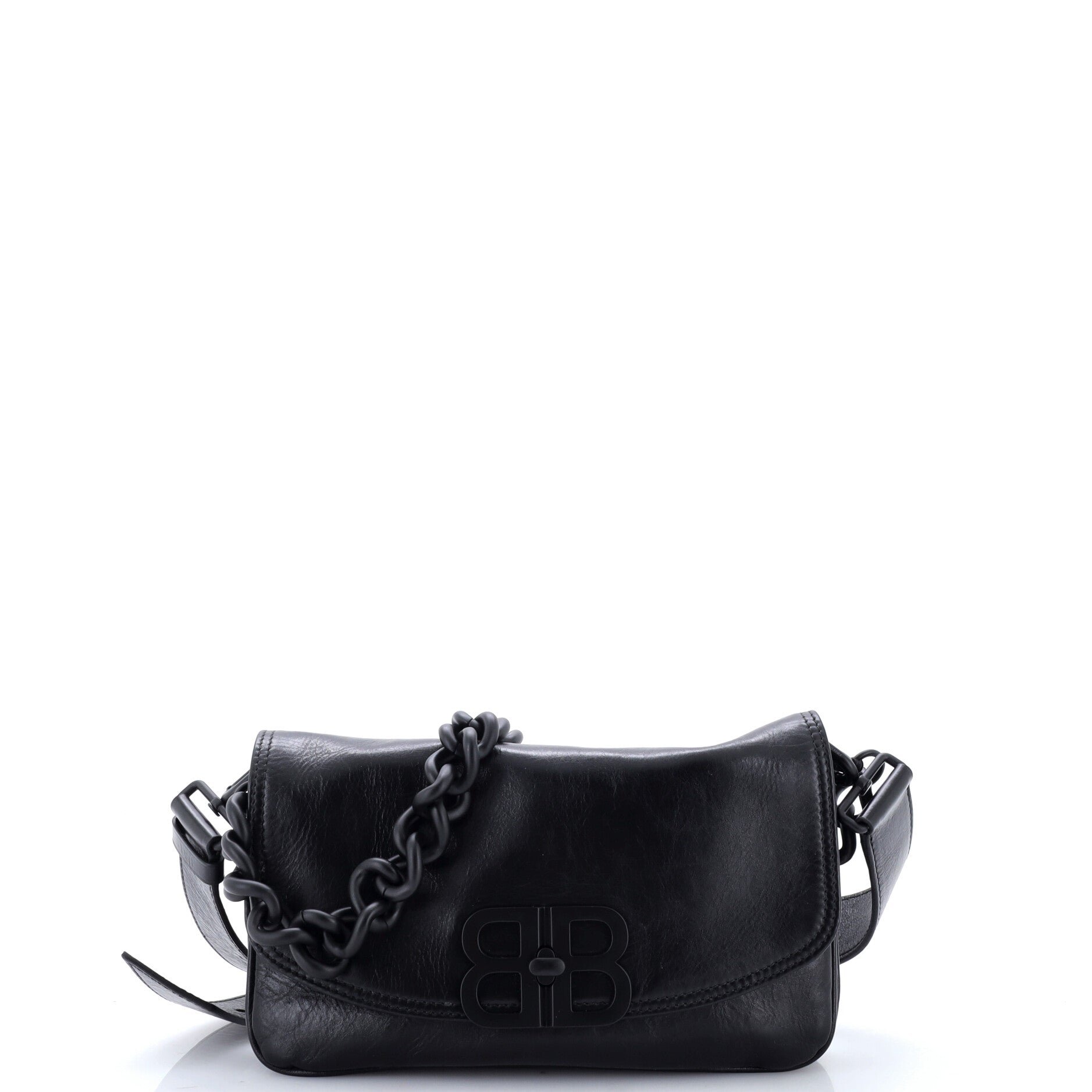 BB Soft Flap Bag Leather Small