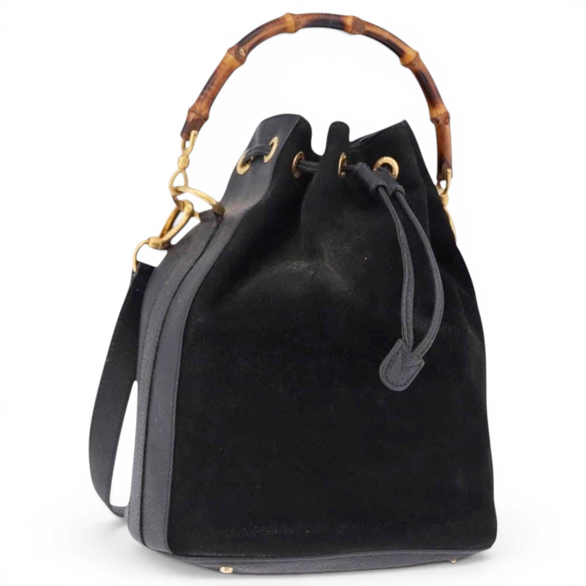 Gucci B leather handbag