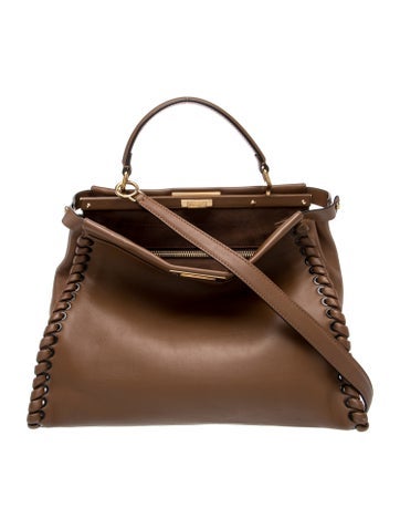 Leather Peekaboo Large