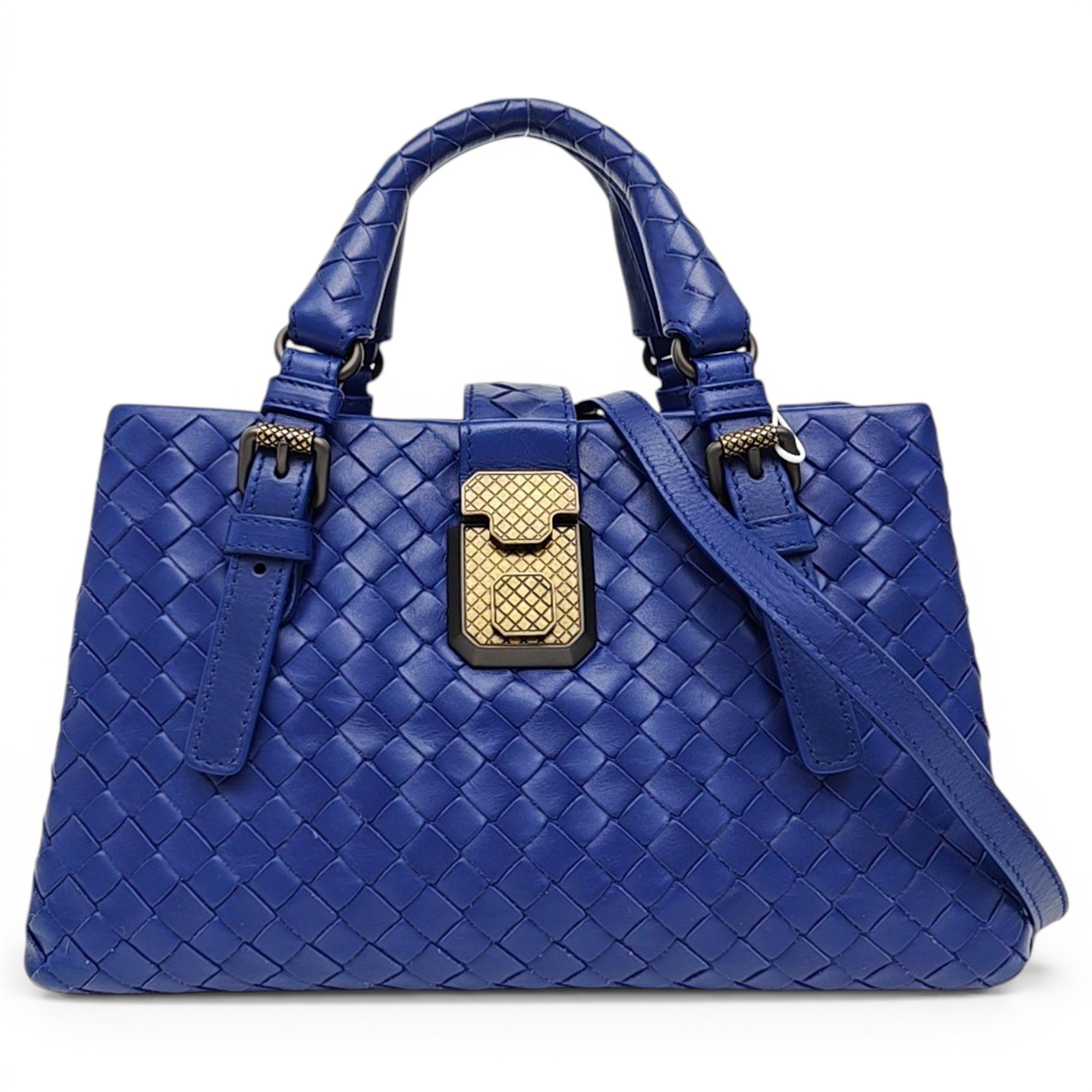Bottega Veneta Roma leather handbag