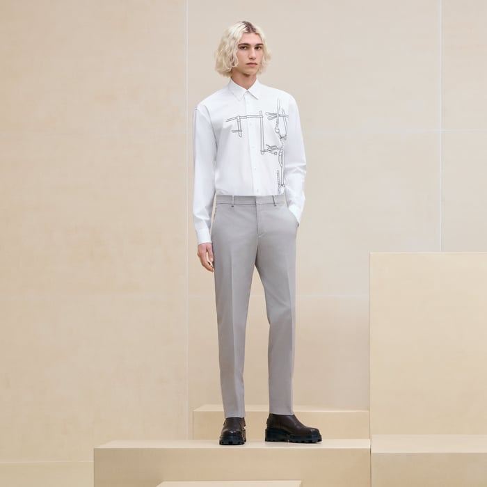 Calça fit Saint Germain