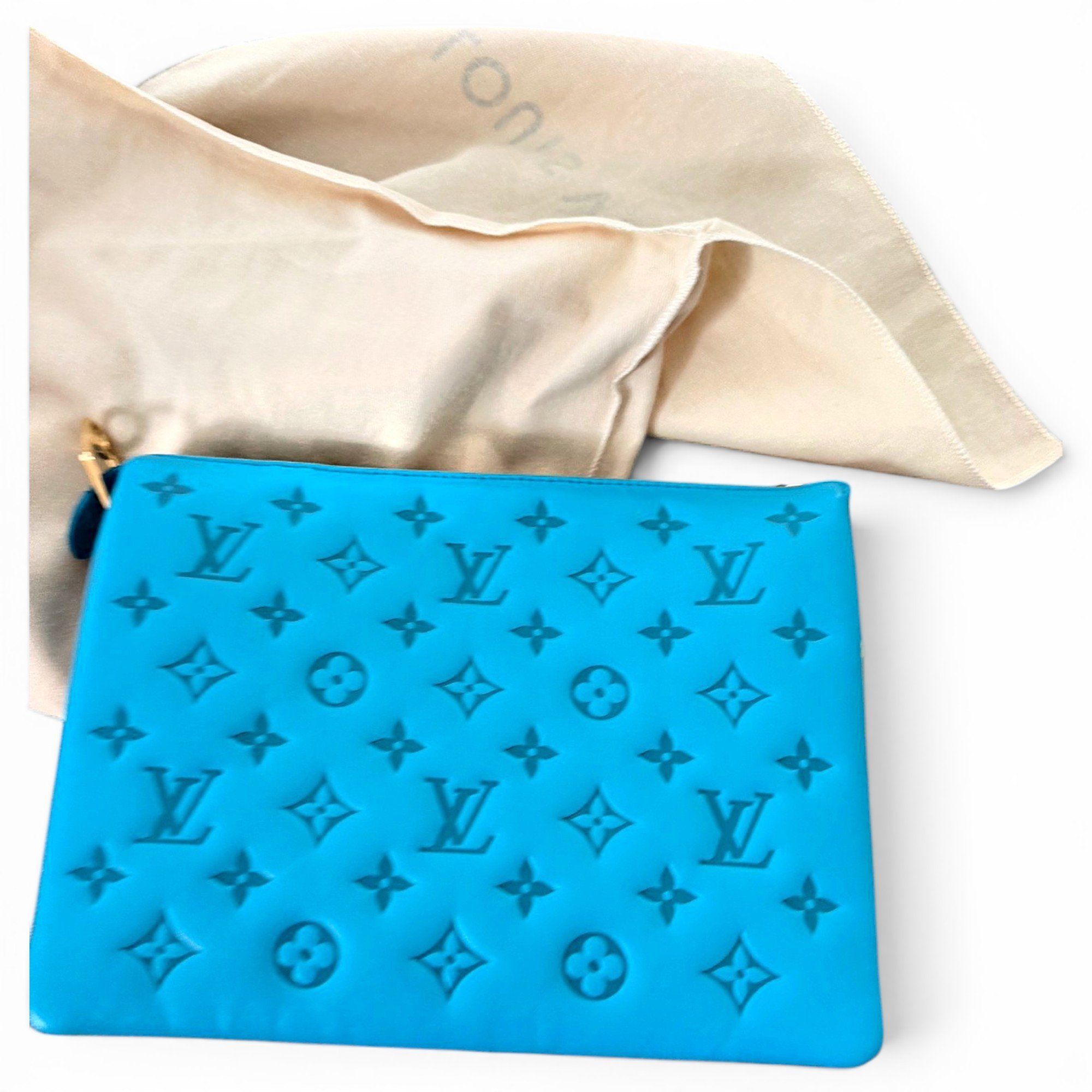 Coussin leather handbag