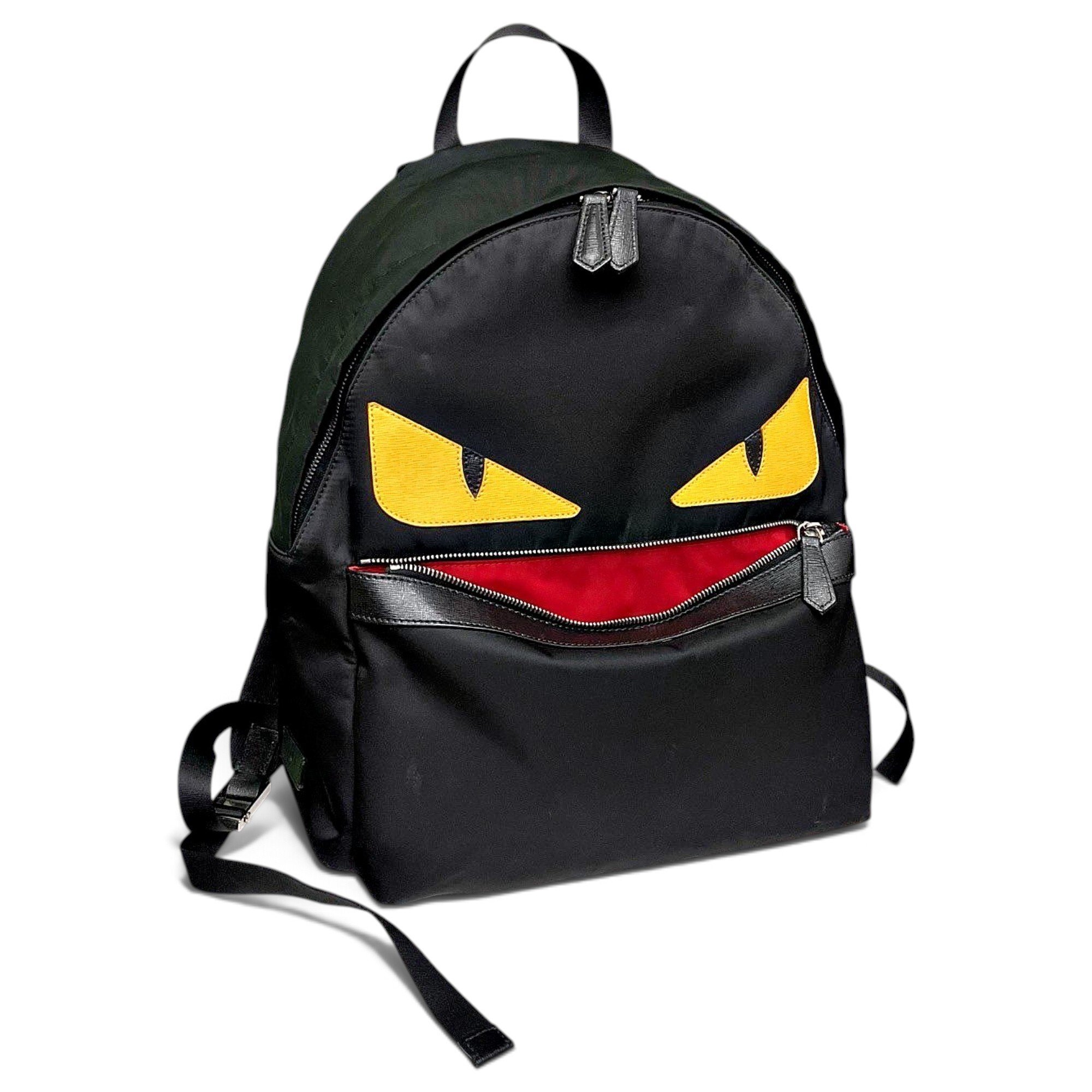 Leather backpack