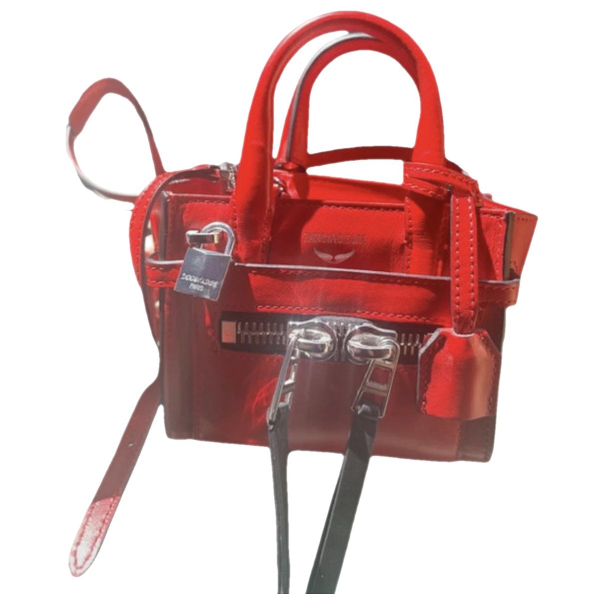 Candide leather handbag