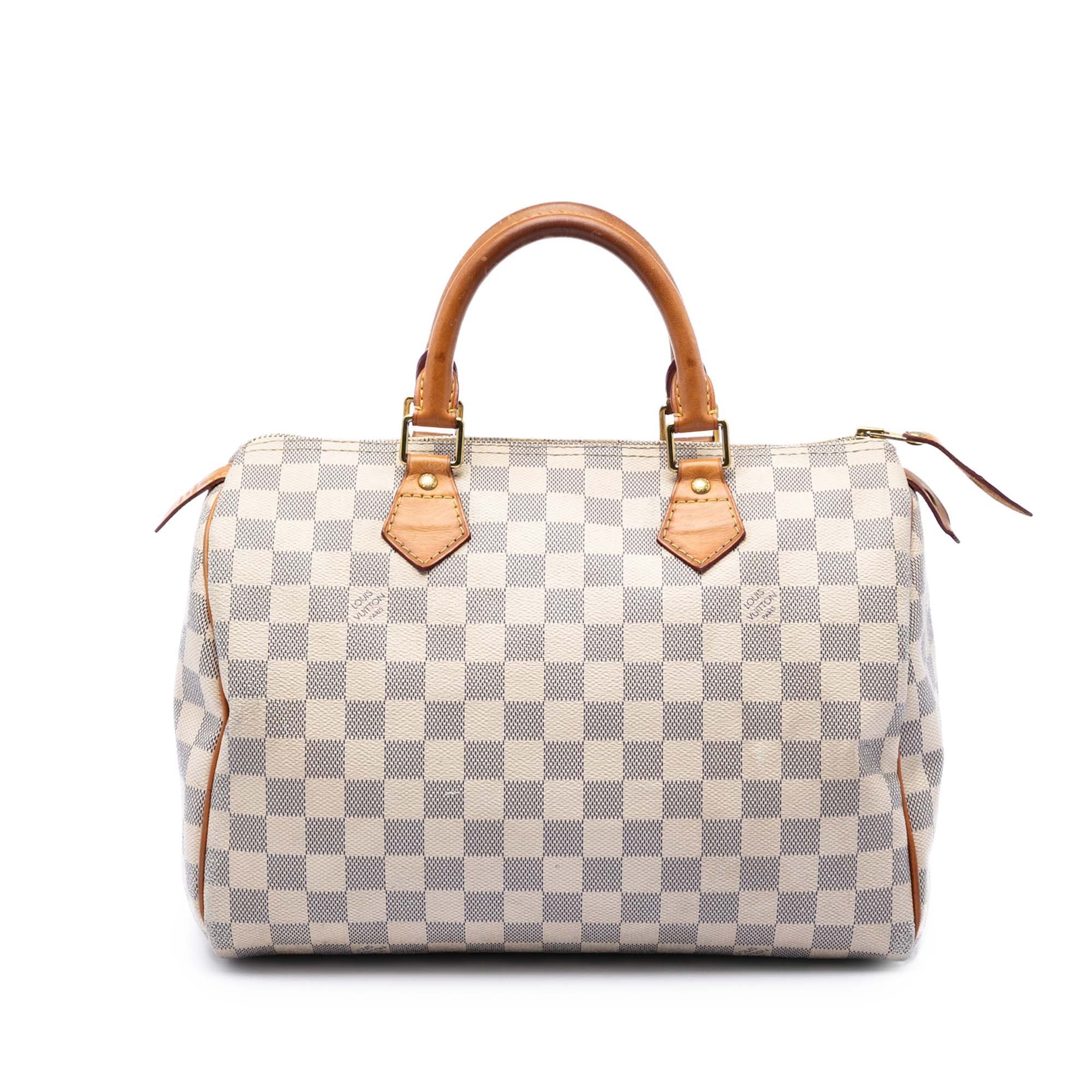 Speedy leather bag
