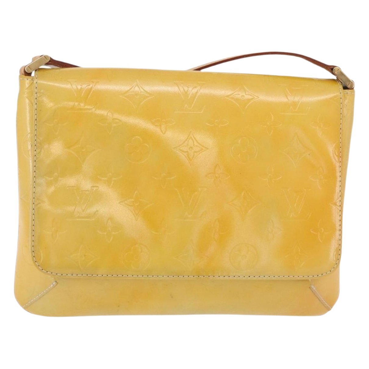 Thompson patent leather handbag