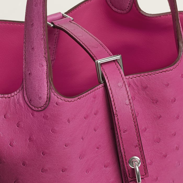 Rose Pourpre Picotin Lock 18 Bag