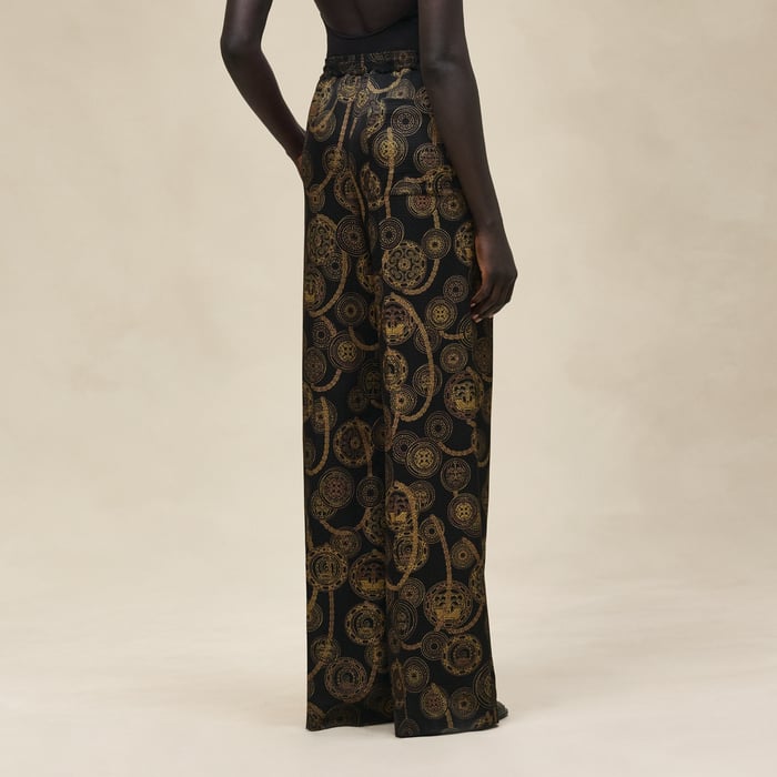 Noir "l'Enseigne Du Sellier" Pants