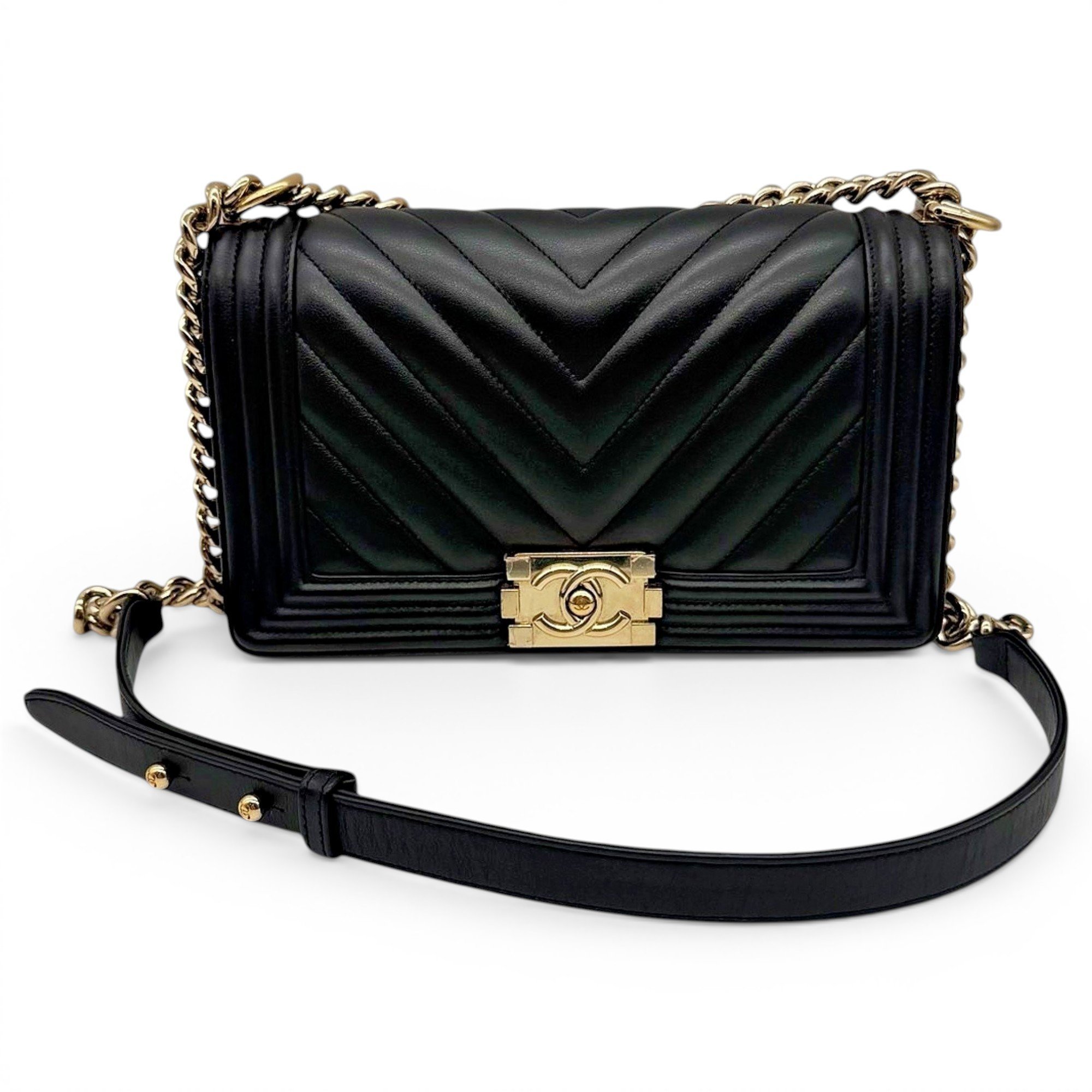 Boy leather handbag