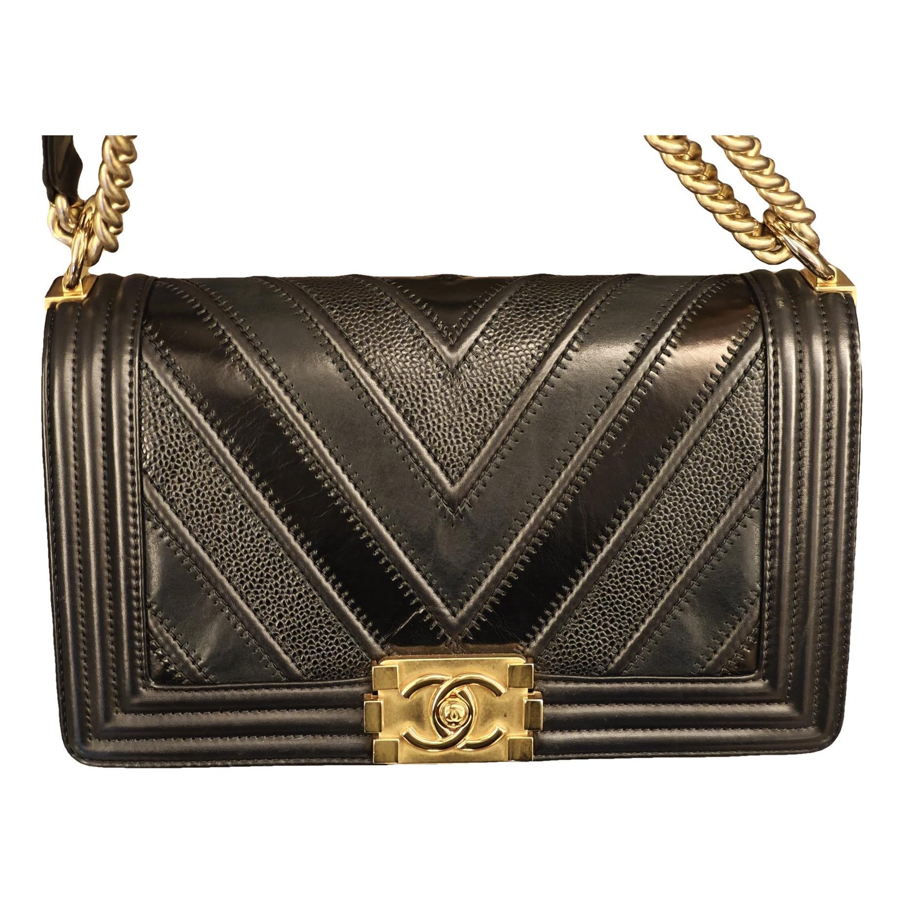 Boy leather handbag