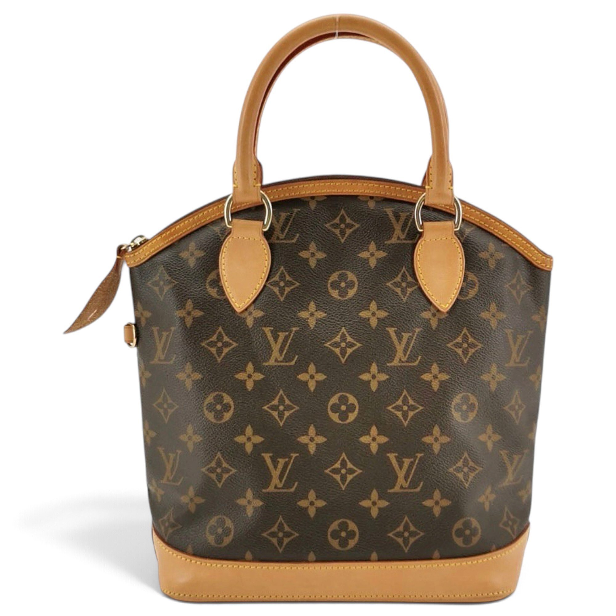 Lockit Vertical leather handbag