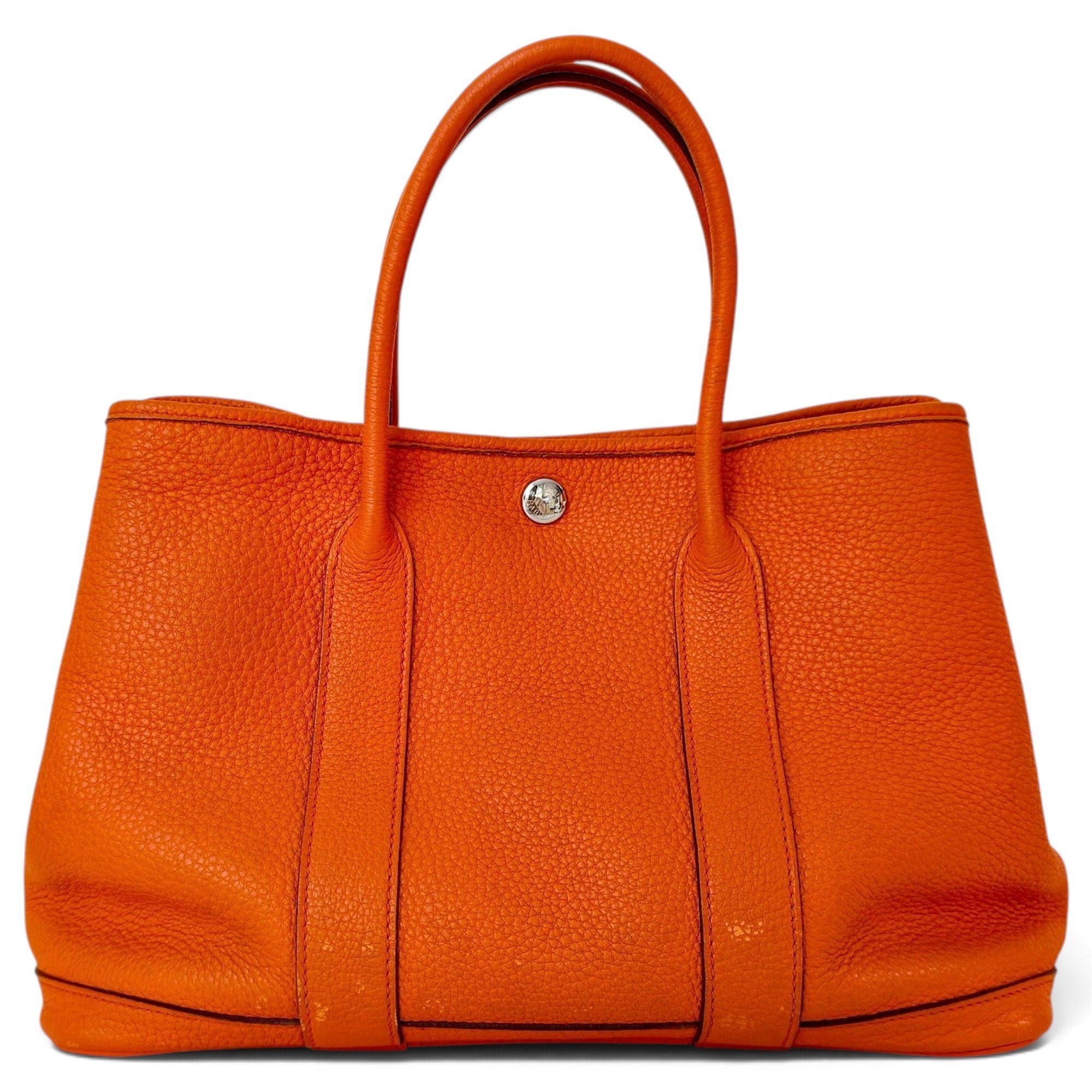 Garden Party leather handbag