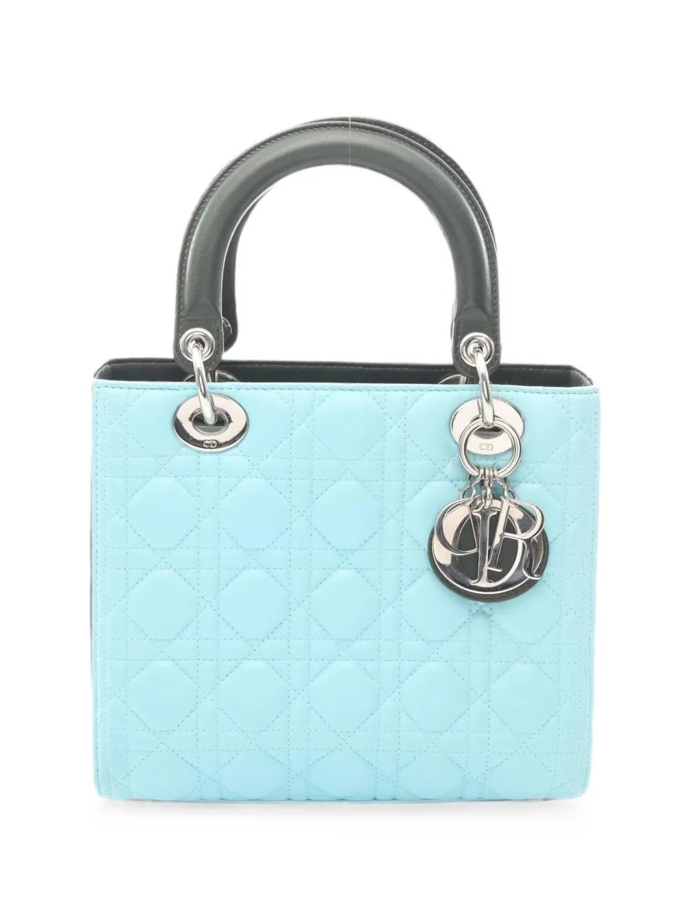 2000s Lady Dior Cannage leather handbag
