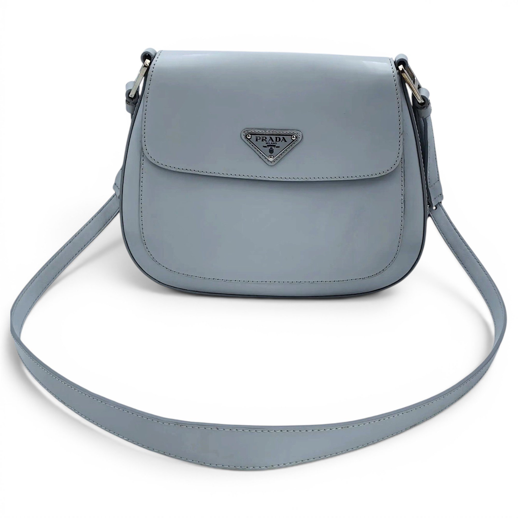 Cleo Flap leather crossbody bag