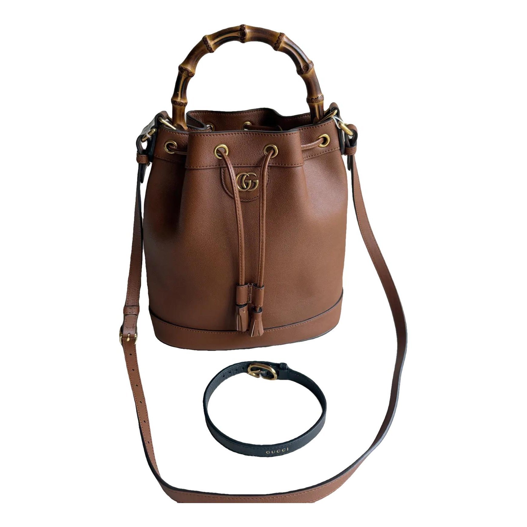 Diana leather handbag