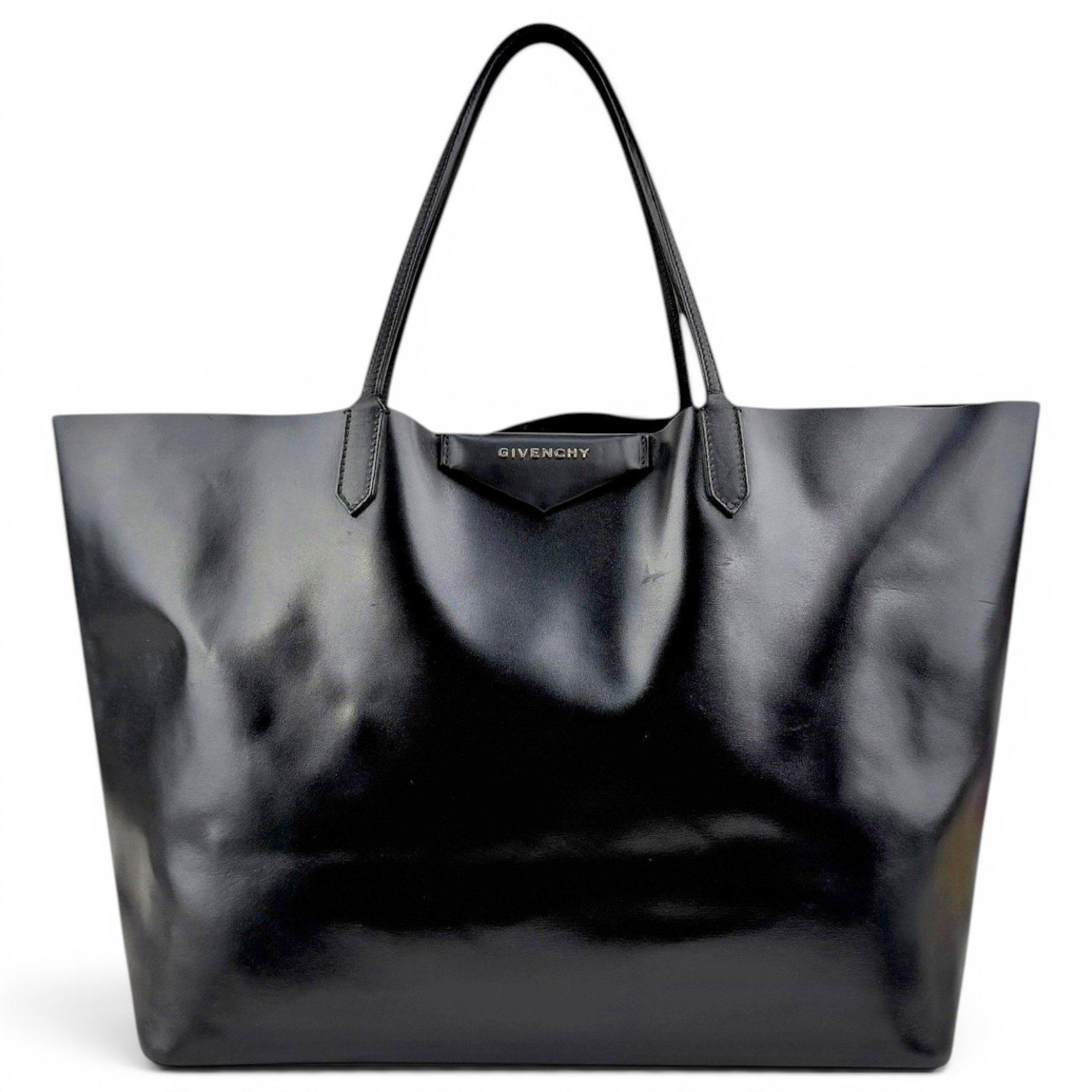 G Tote leather tote