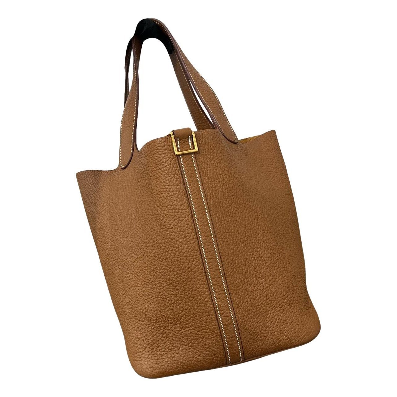 Picotin leather handbag