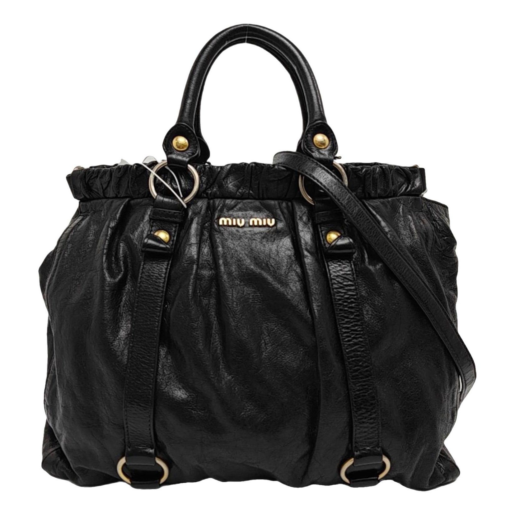 Miu Miu Vitello leather crossbody bag