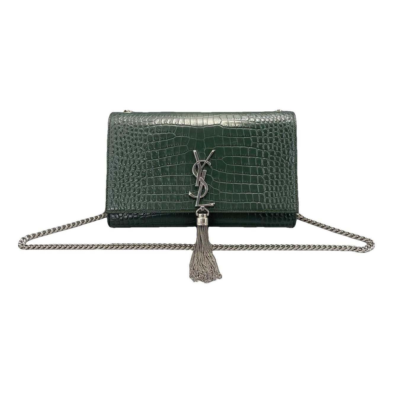 Pompom Kate leather handbag
