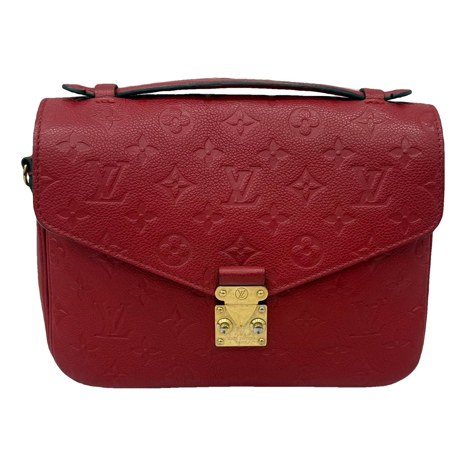 Metis leather handbag