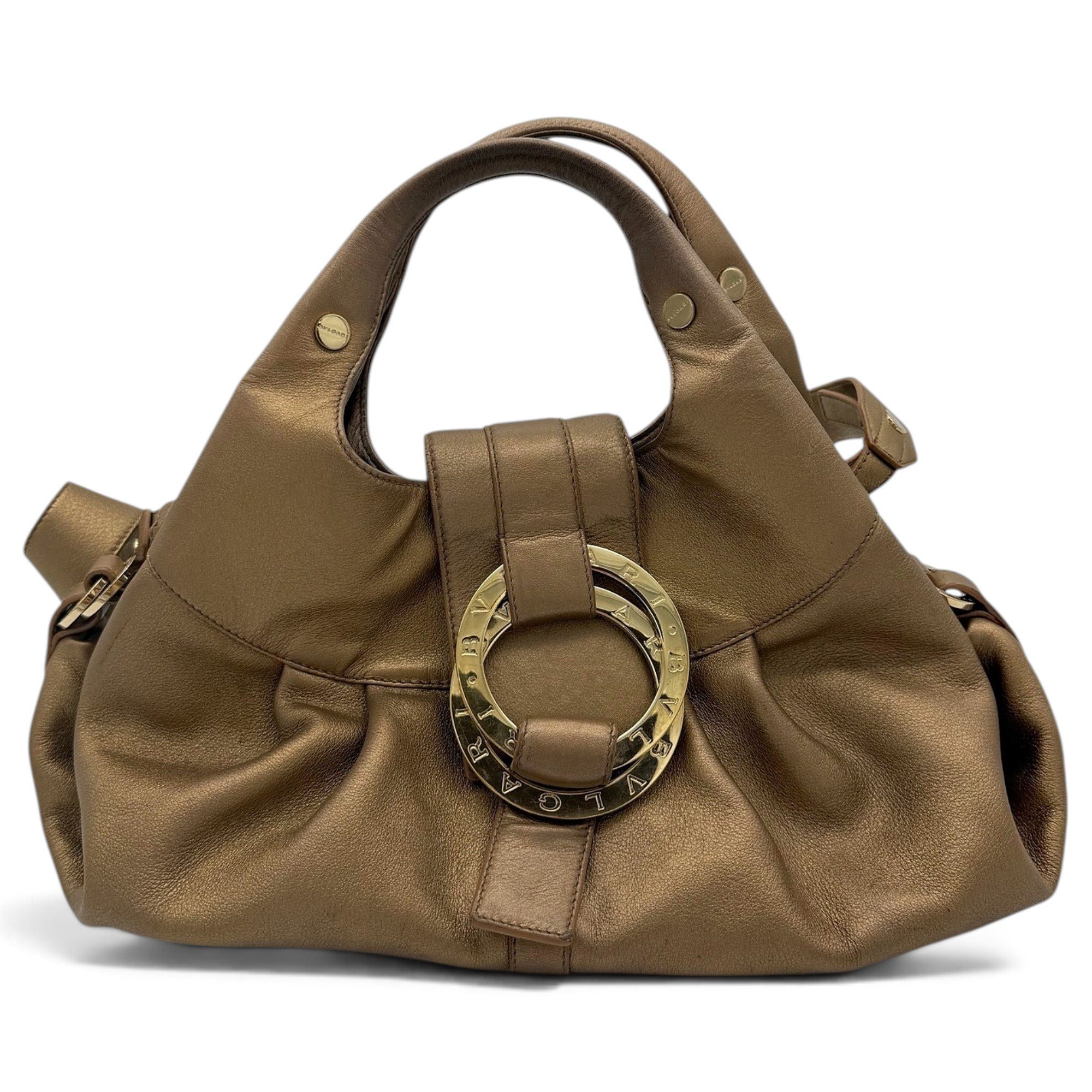 Chandra leather handbag