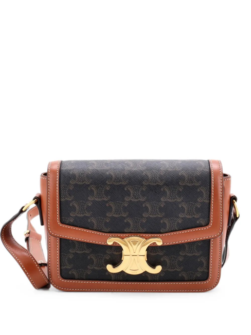 Triomphe Triomphe Coated Canvas Teen shoulder bag
