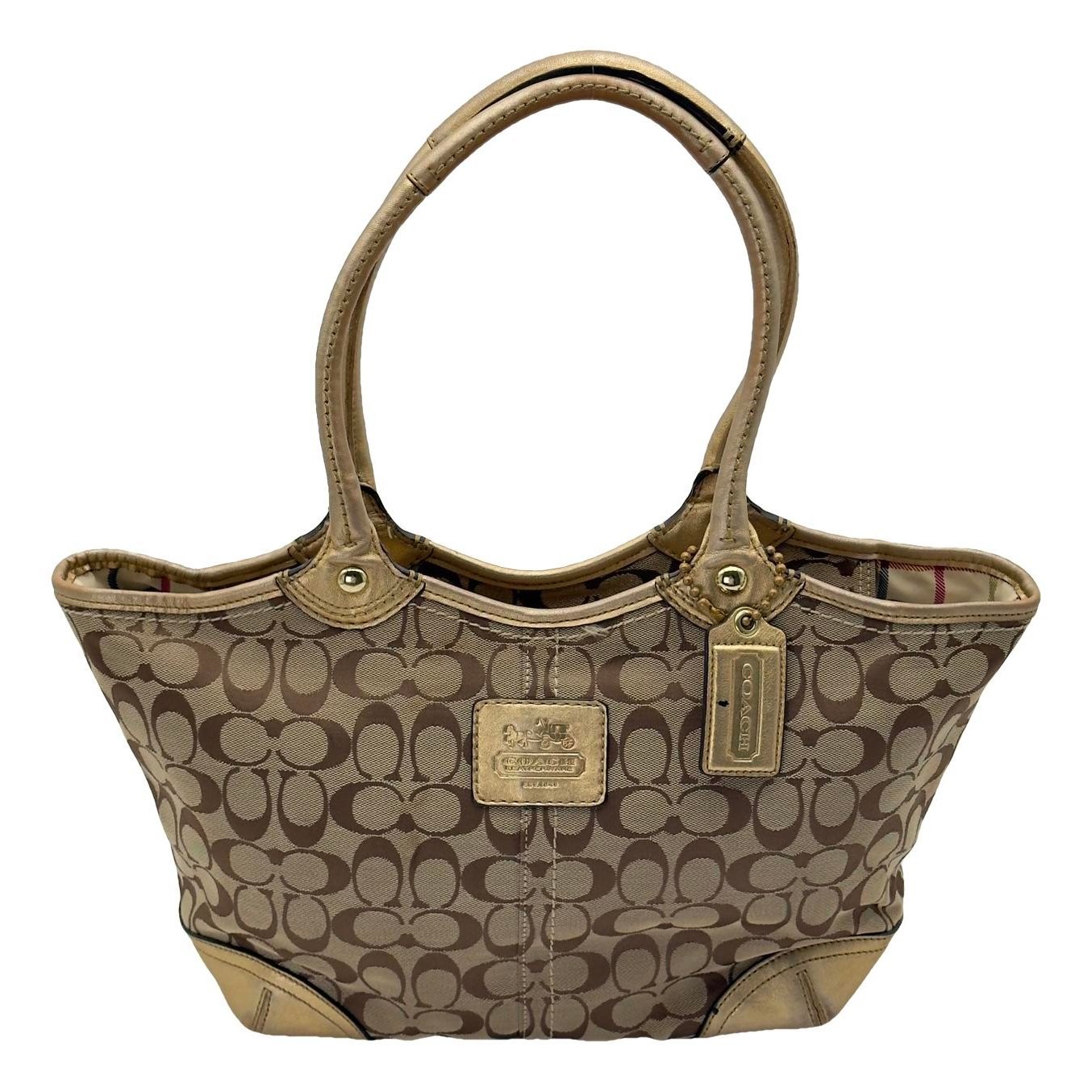 Signature Sufflette leather handbag