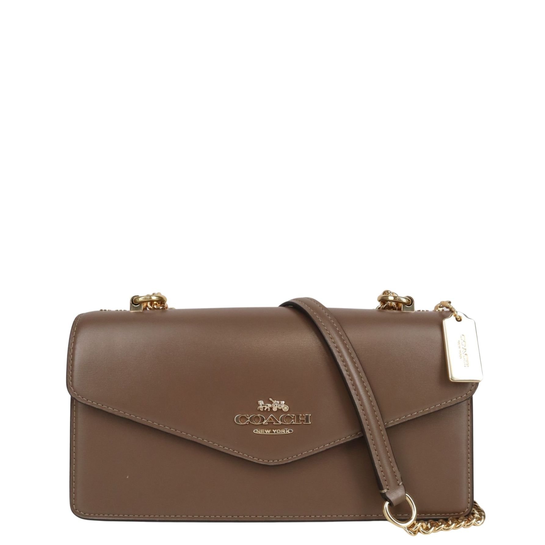 Leather crossbody bag