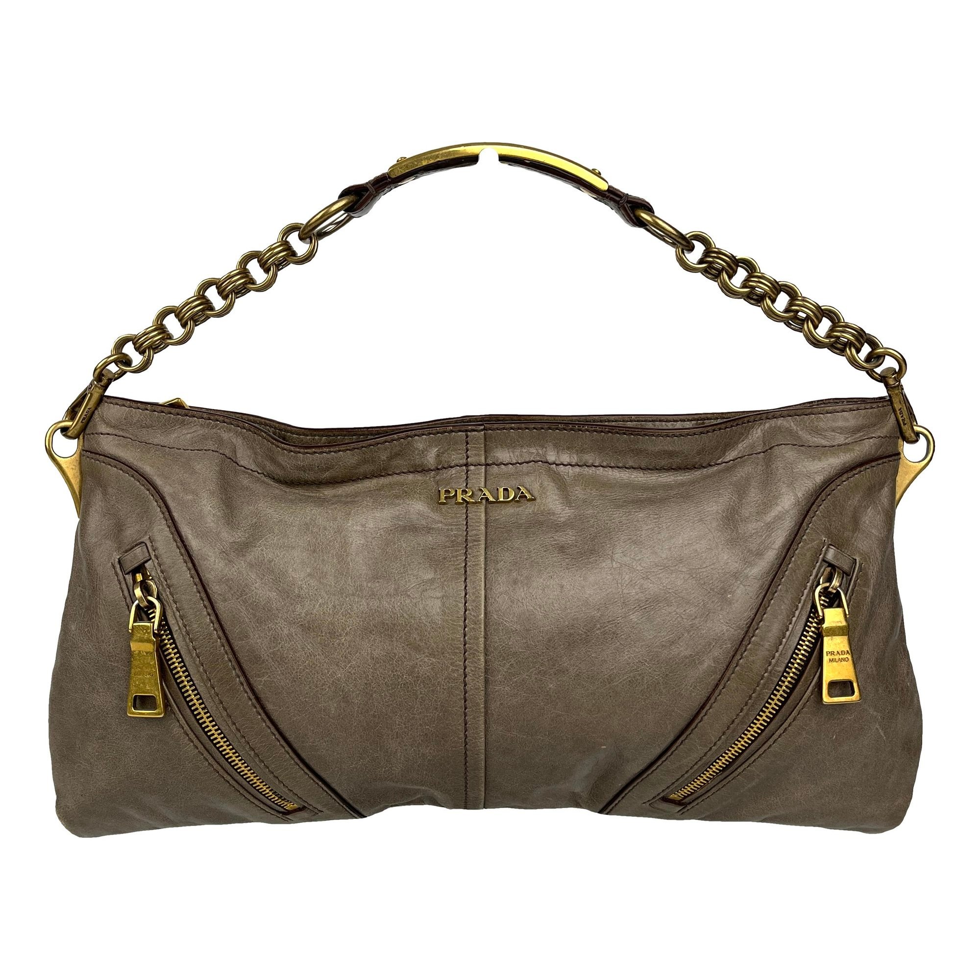 Leather handbag
