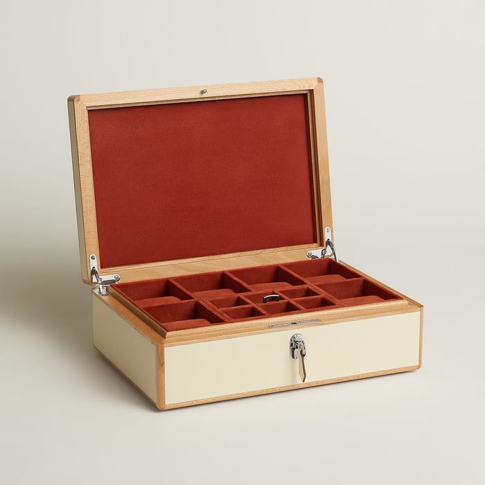 Nata Amalthee Chaine 17 Watch and Cufflink Box, Large Model