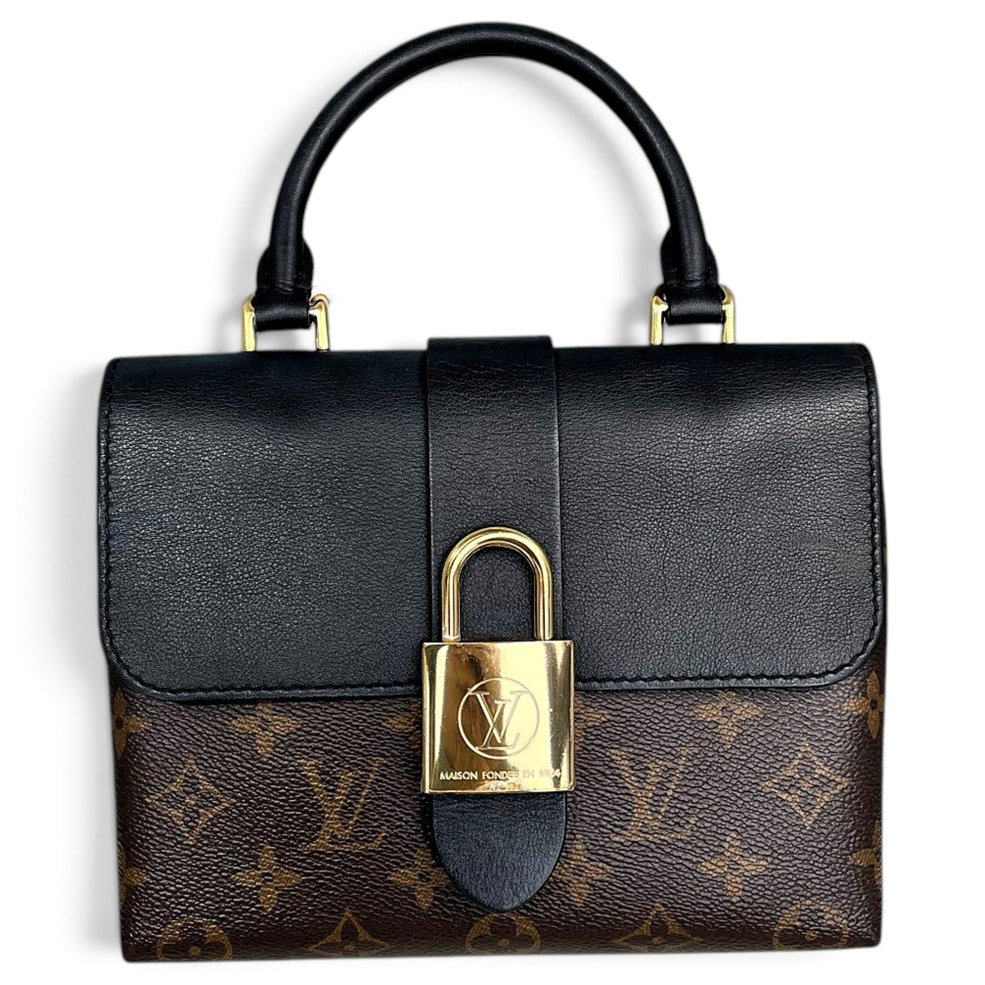 Louis Vuitton Locky BB leather handbag
