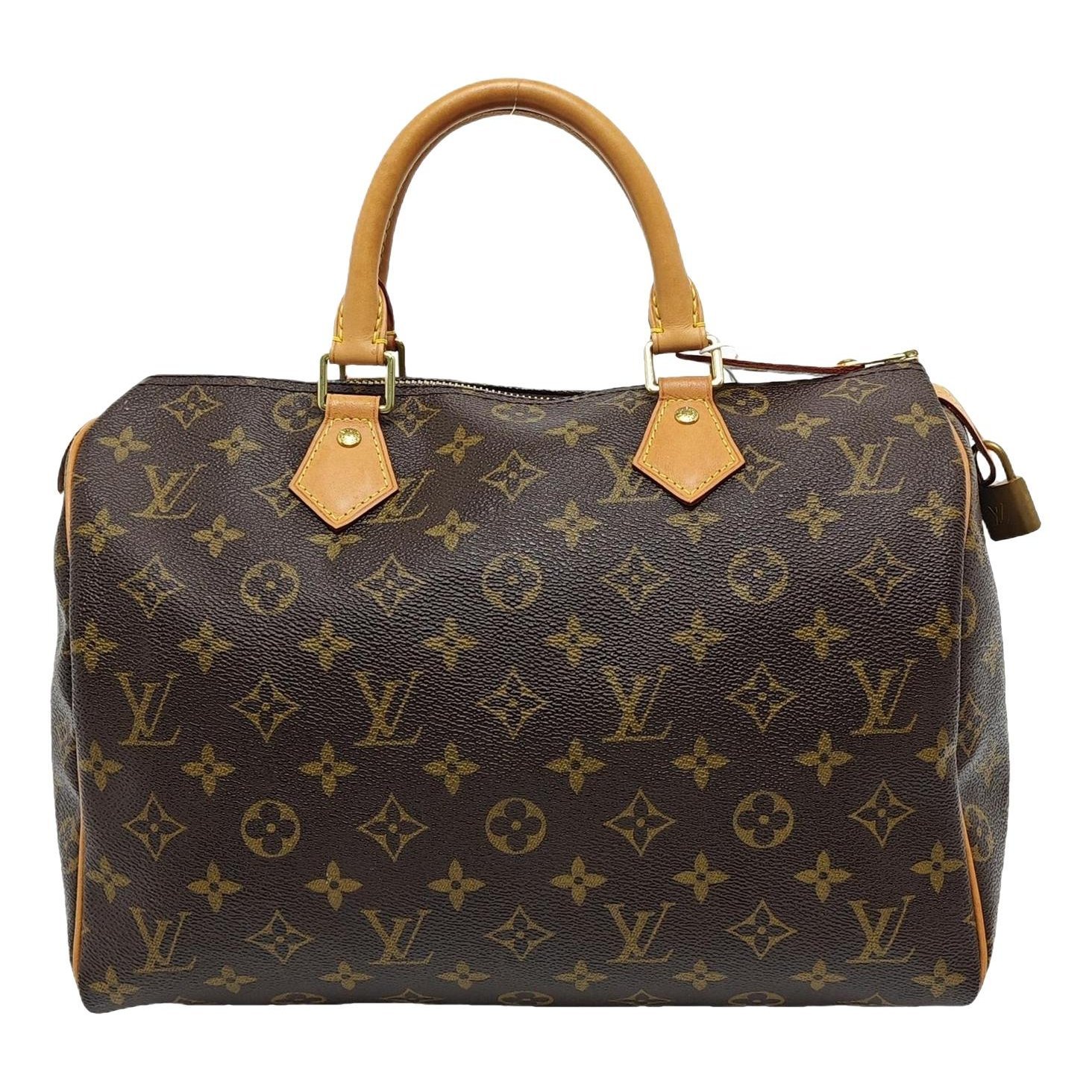 Nano Speedy / Mini HL leather handbag