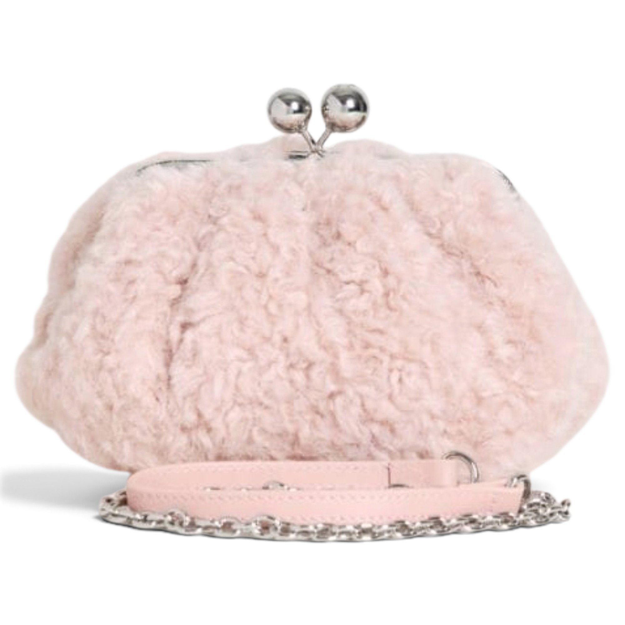 Faux fur handbag