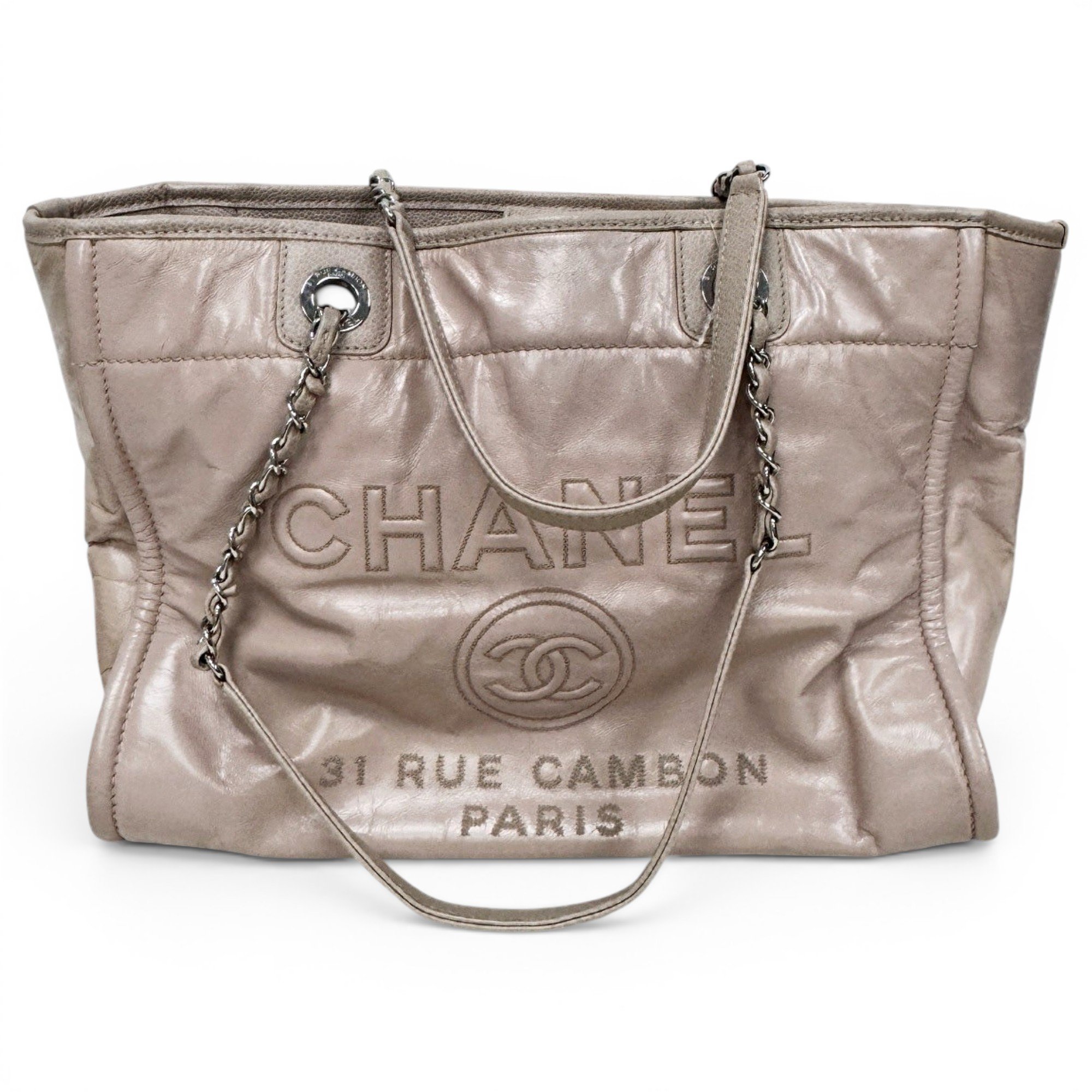 Cambon leather tote