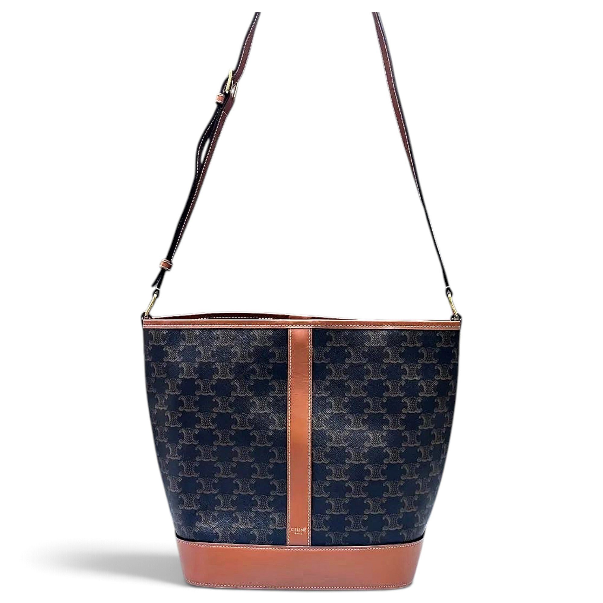 Triomphe cloth handbag