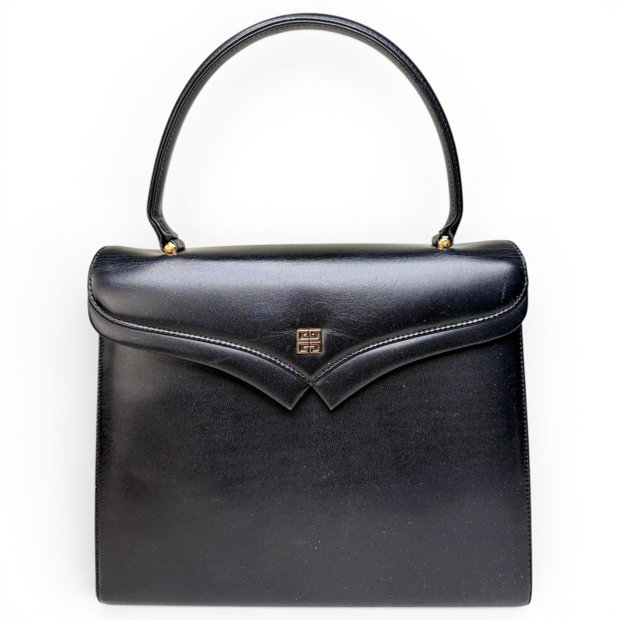 4G leather handbag