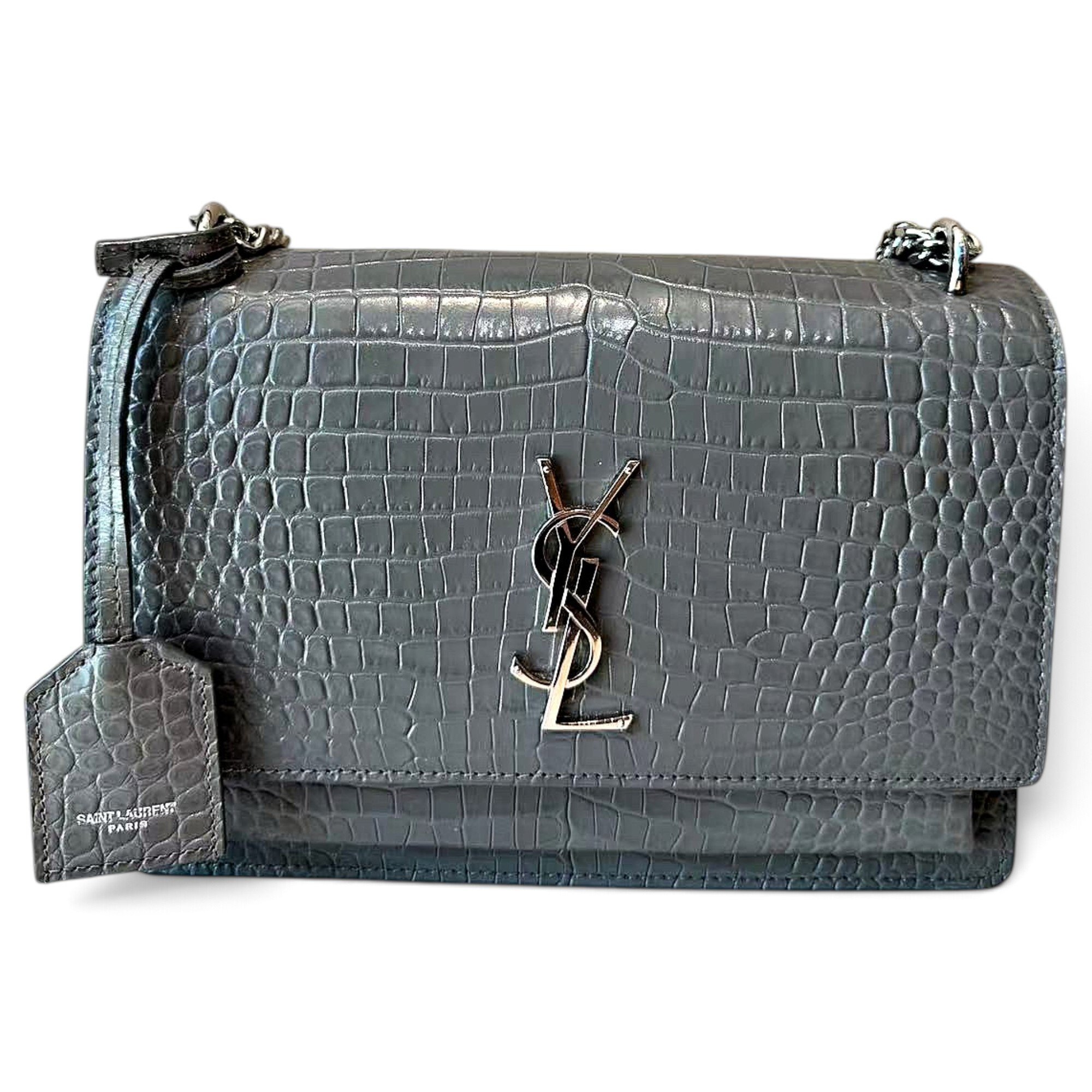 Sunset leather handbag
