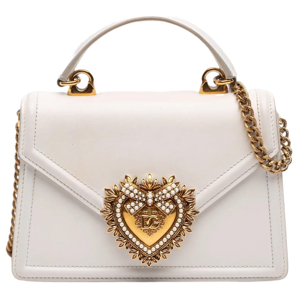 Devotion leather satchel