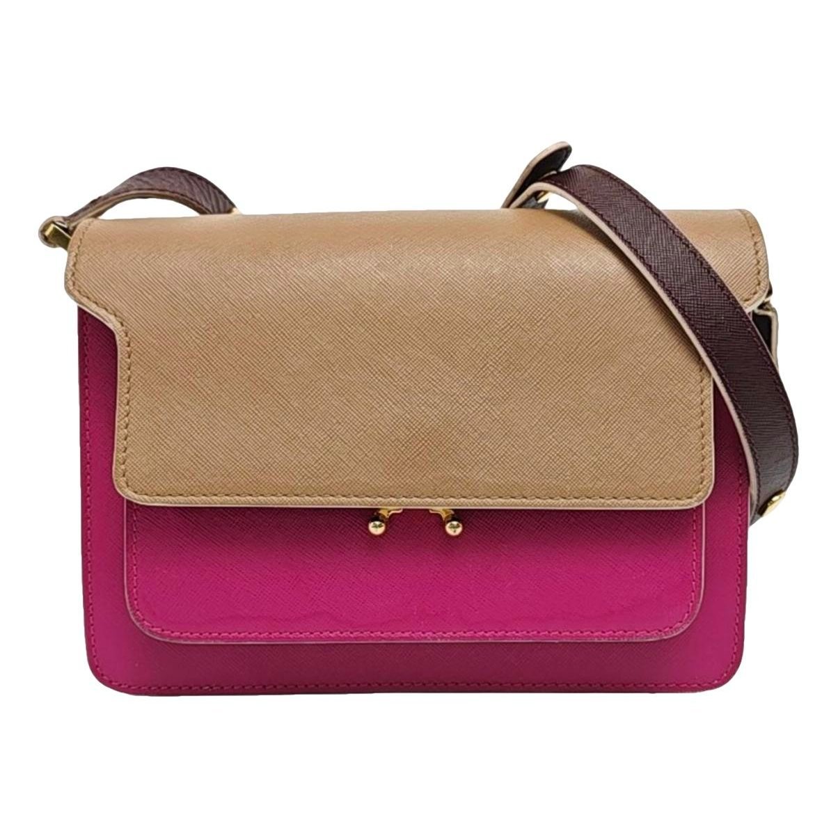 Marni Trunk leather handbag