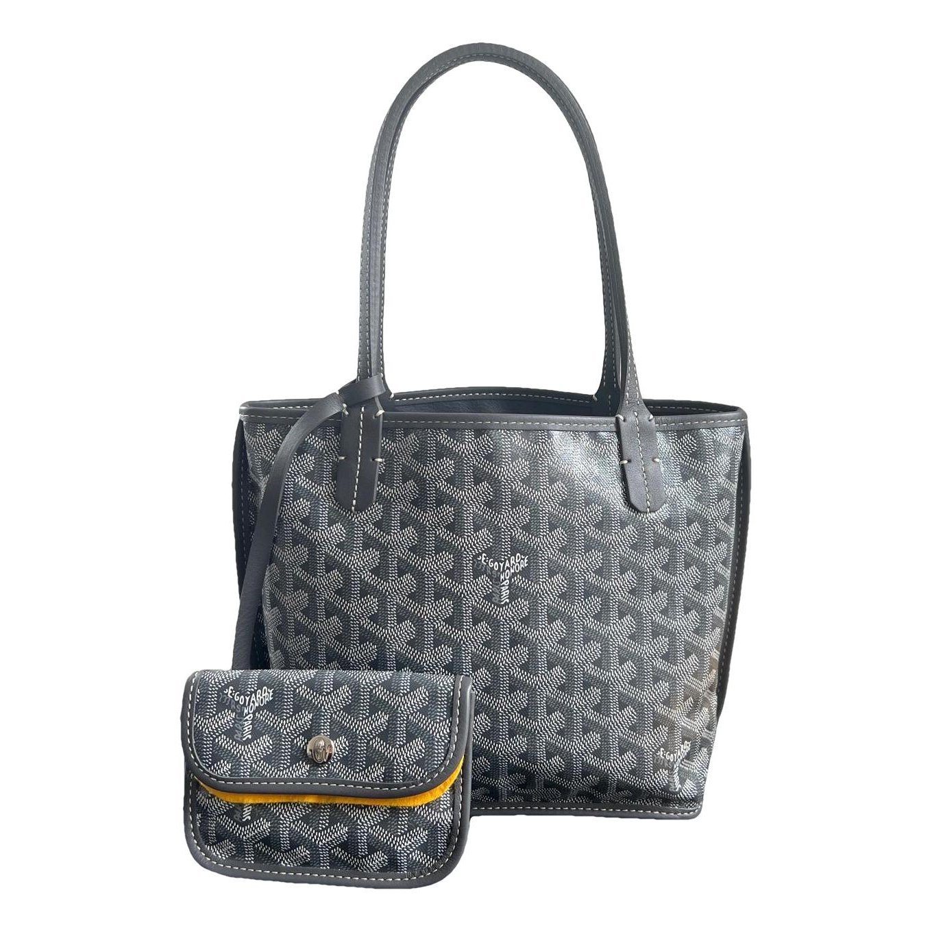 Leather tote