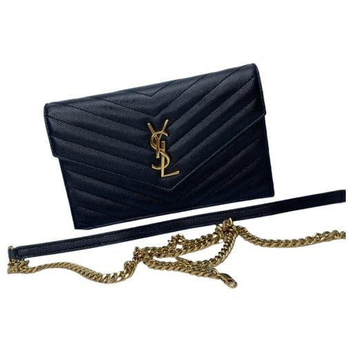 Portefeuille enveloppe leather handbag
