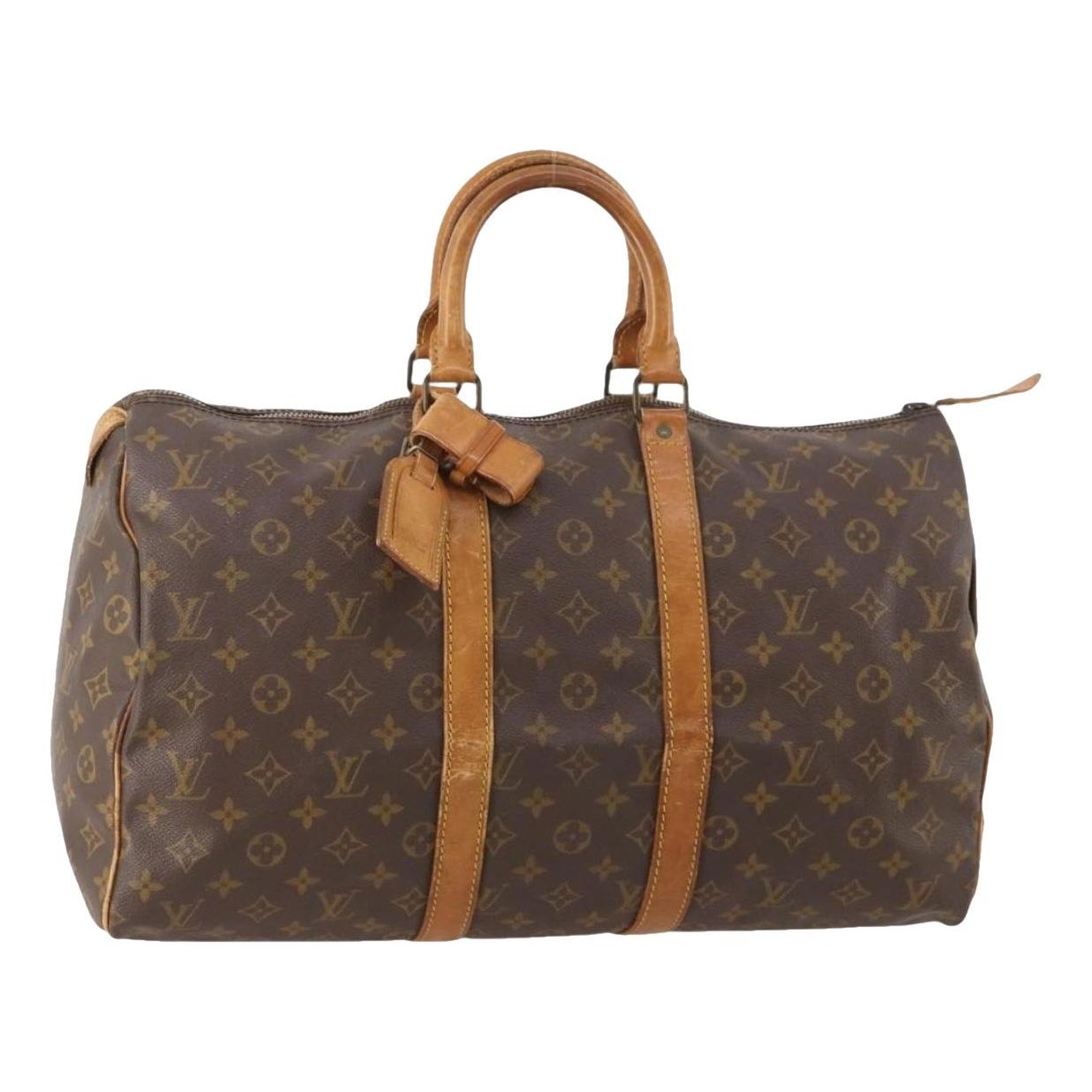 Keepall leather 48h bag