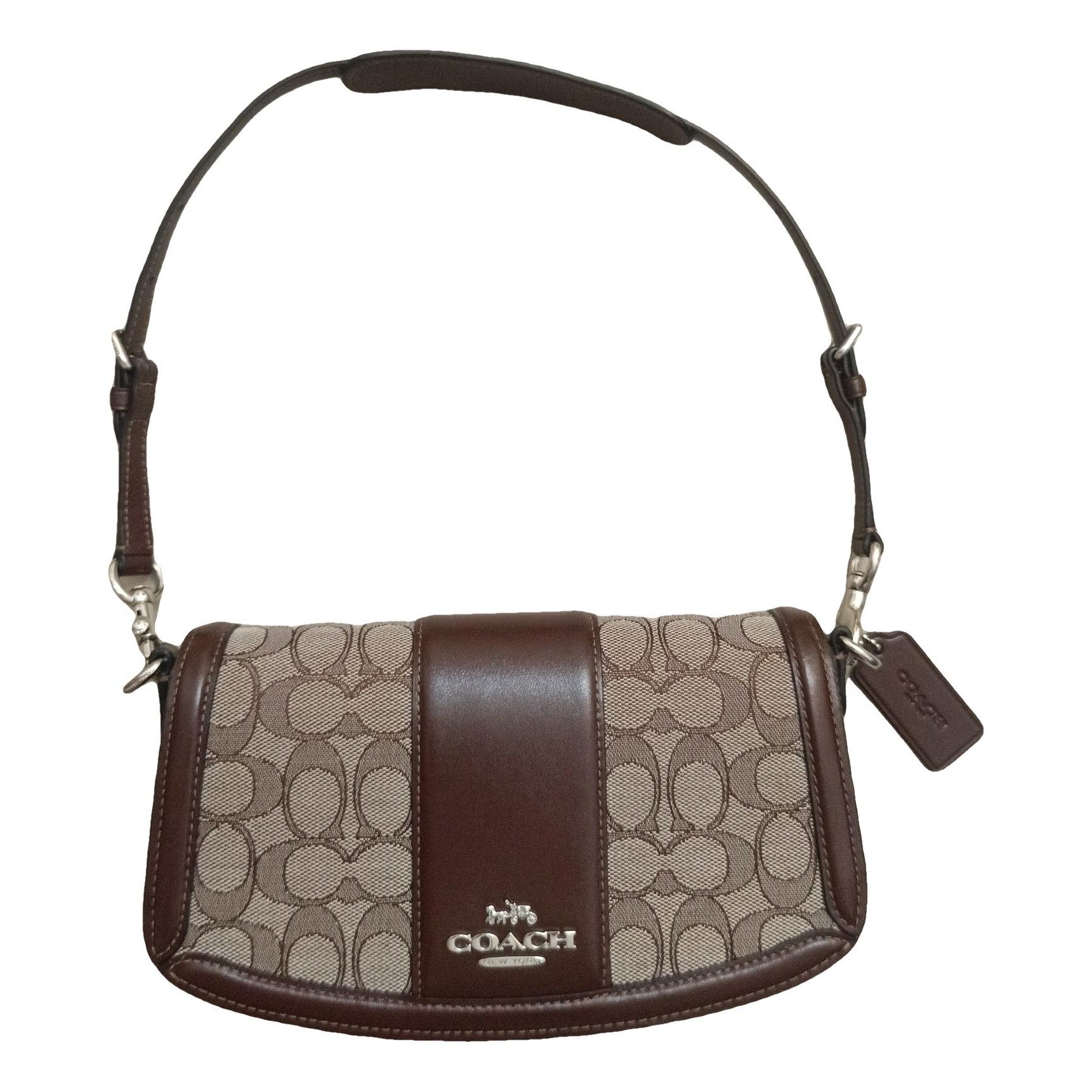 Coach Leather clutch bag