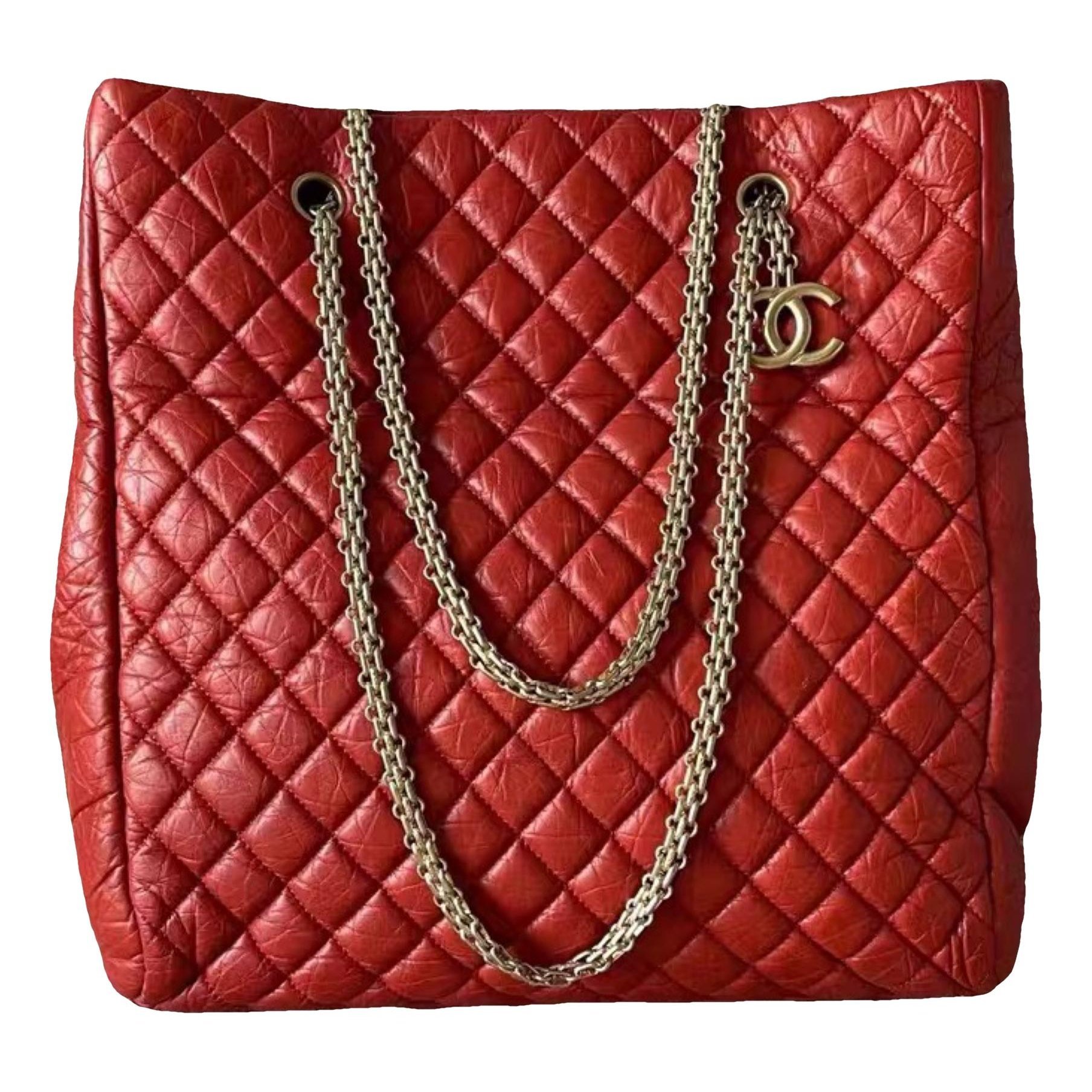 Classic CC Shopping leather tote