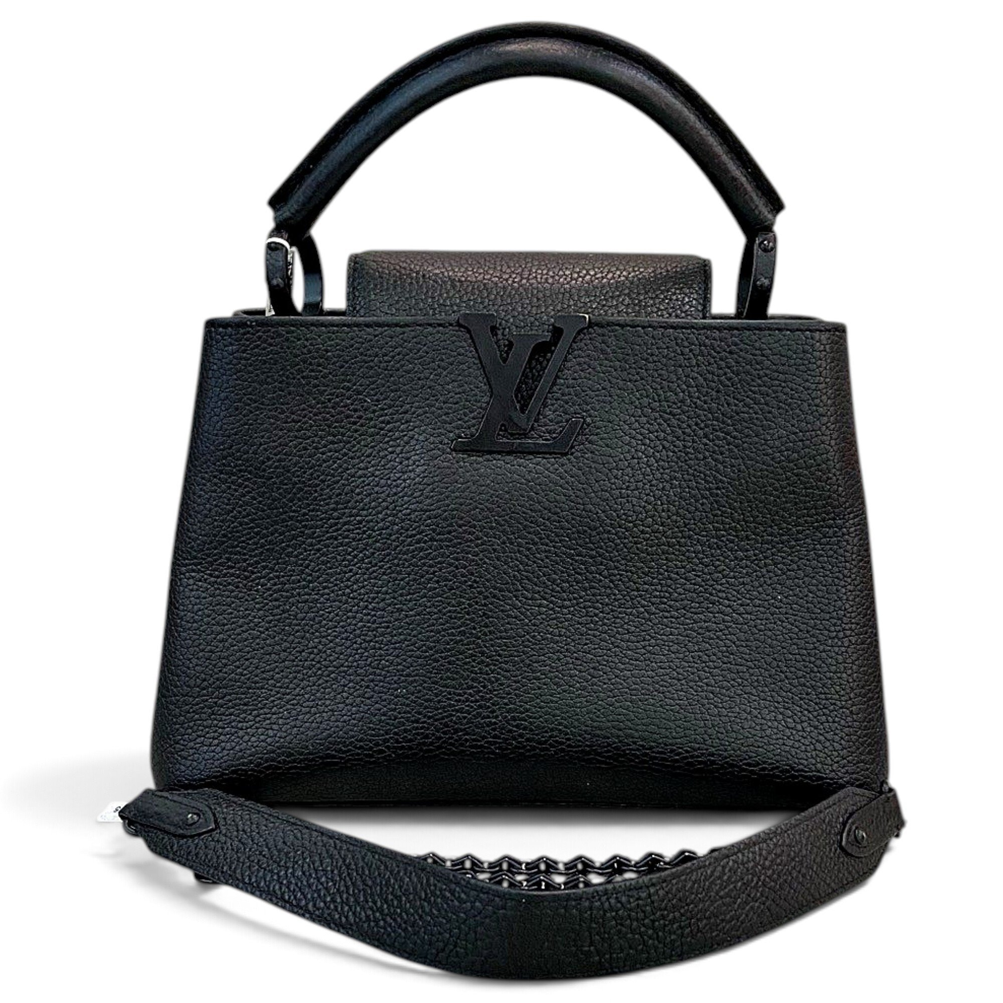 Capucines leather handbag