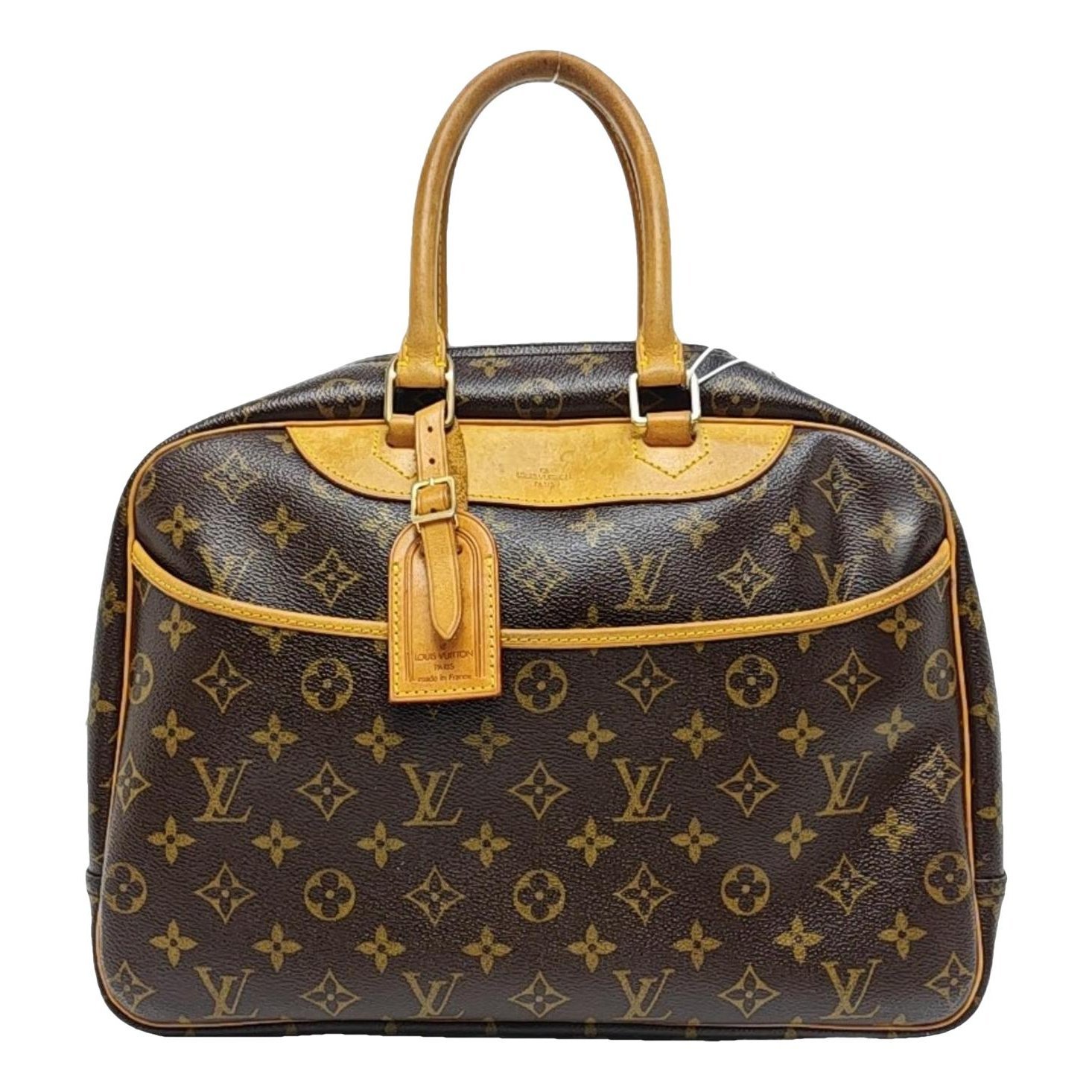 Deauville leather handbag
