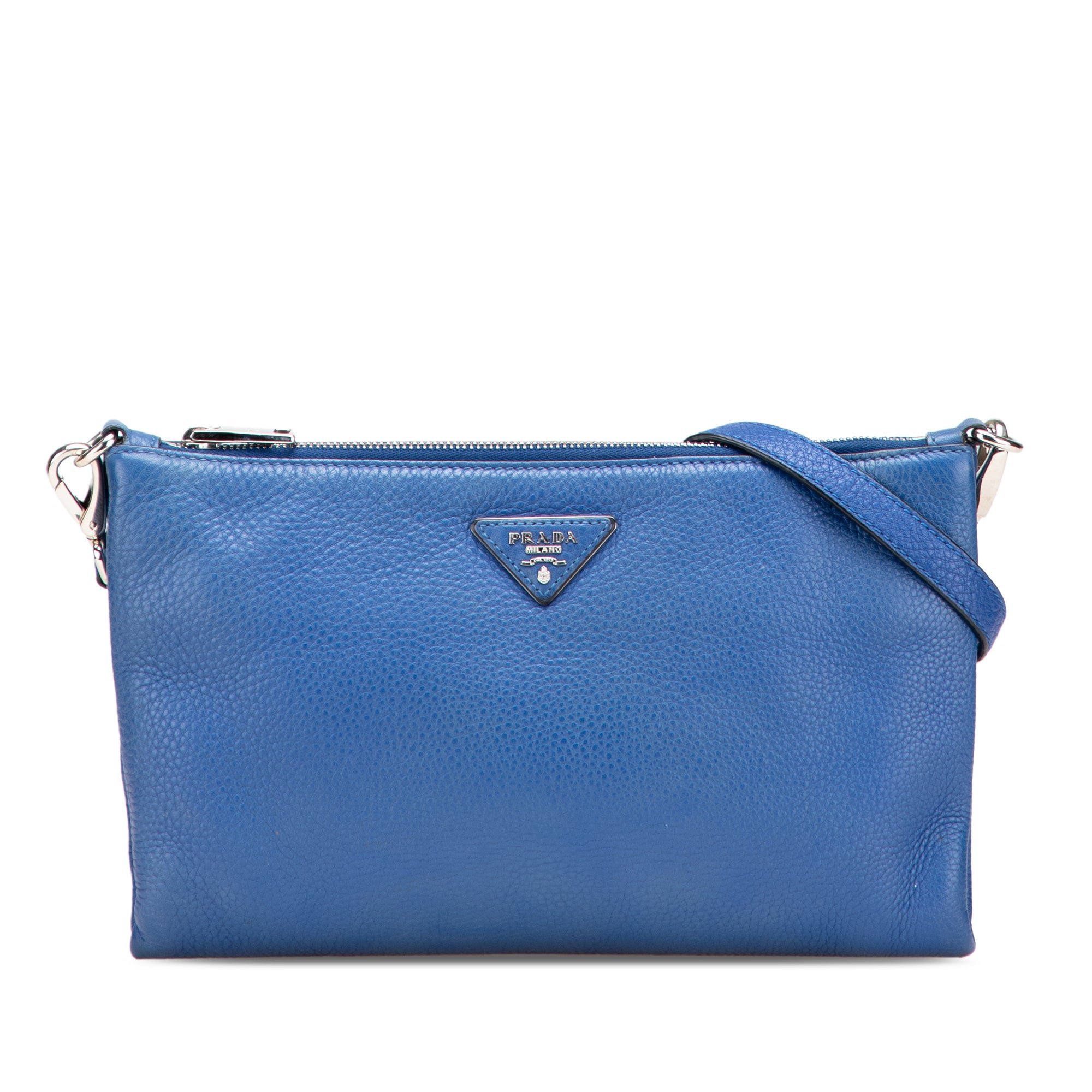 Leather crossbody bag