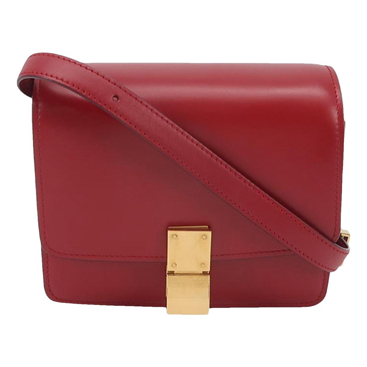 Classic leather crossbody bag